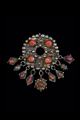 'Tabzimt' Pectoral Pendant - Kabyle/Berber People, Northern Algeria - BR176