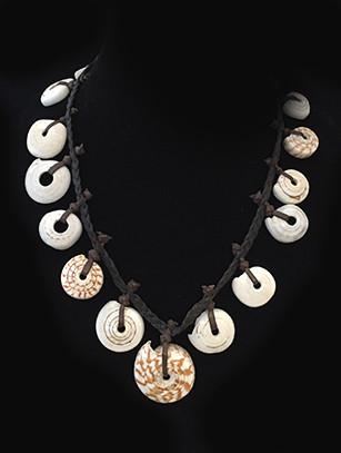 Conus Shell Necklace, PNG - Sold