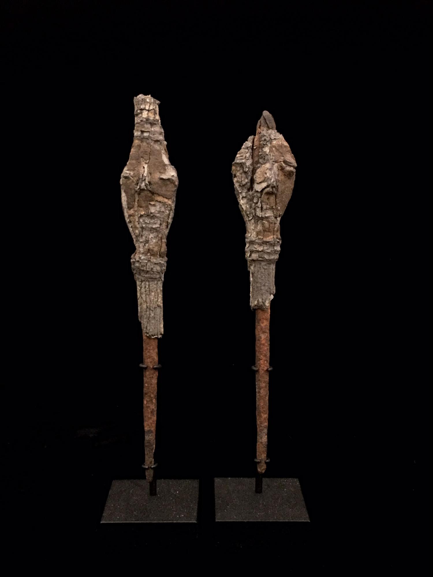 Edan Pair of Staffs - Yoruba, Nigeria (632)