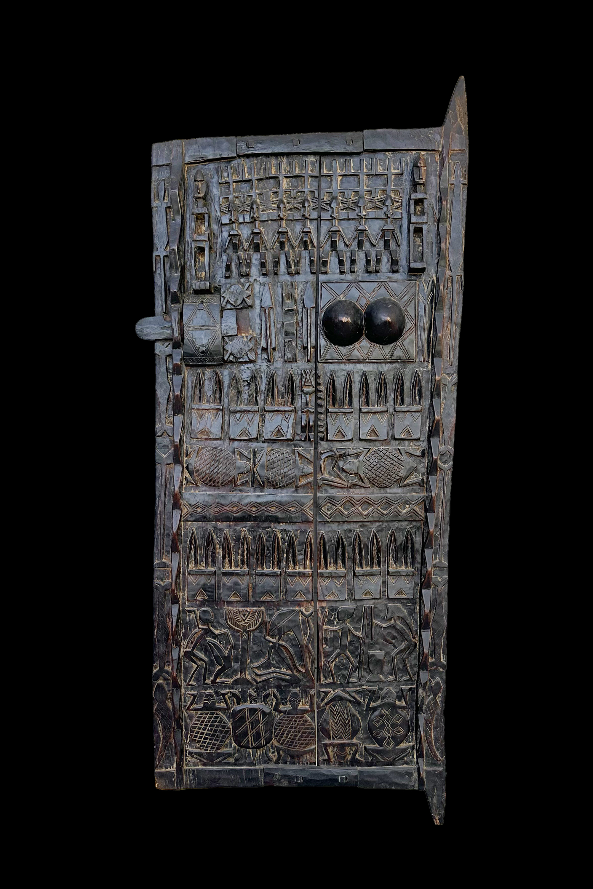 Large Decorative Granary Door - Dogon People, Mali