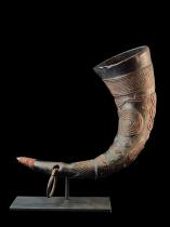 Palm Wine Drinking Horn - Kuba, D.R.Congo (PC68) - Sold