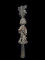 Oshe Shango Staff - Yoruba, Nigeria (JL22) 1