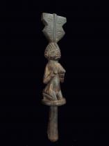 Oshe Shango Staff - Yoruba, Nigeria (JL22) 5