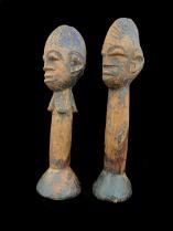 Ibeji Twin Figures - northern Yoruba, Nigeria (JL19) - Sold 1
