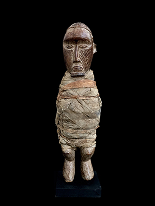 Wrapped Fetish Figure - Teke People, D.R. Congo - On Reserve 