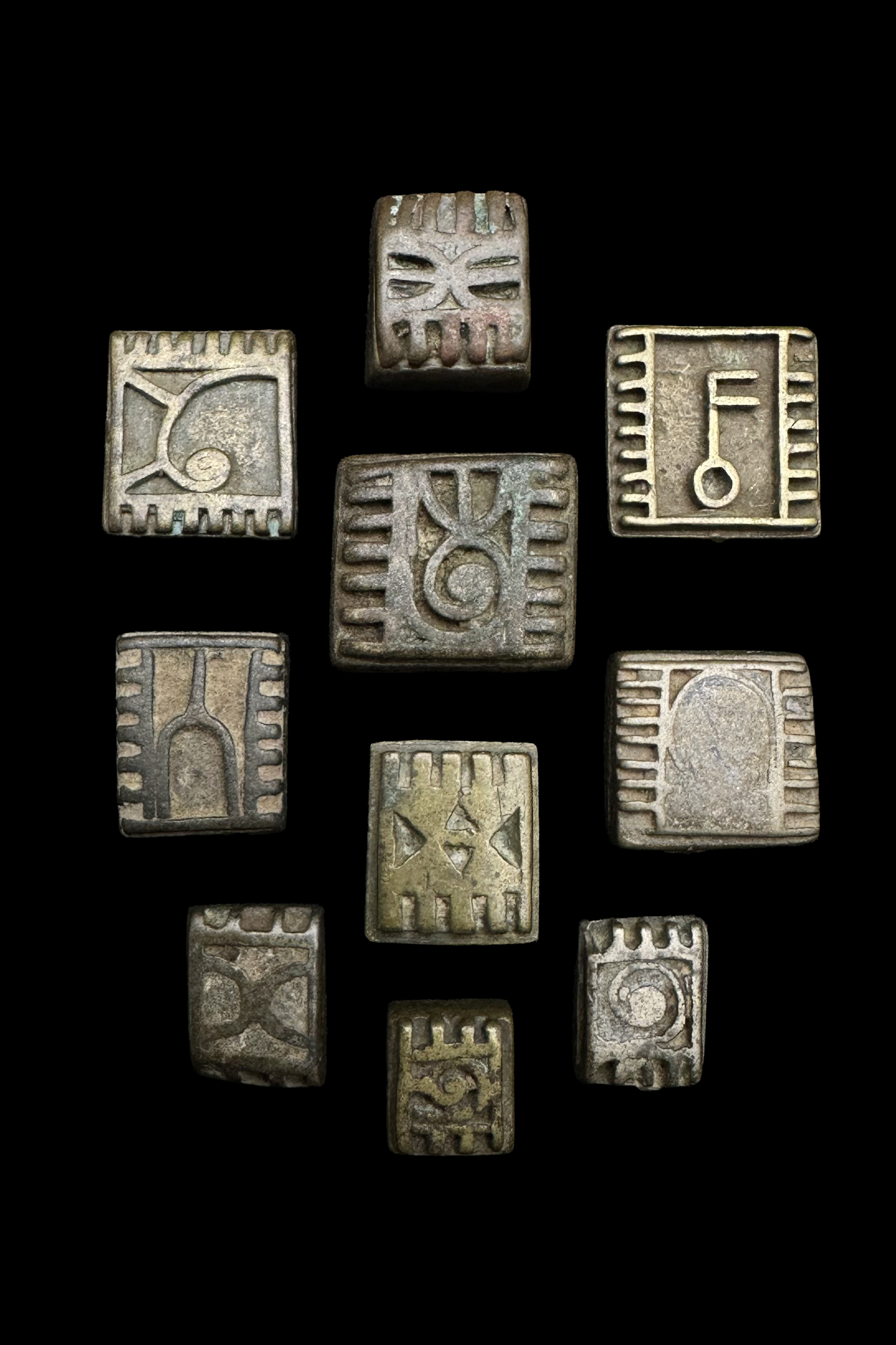 Set of 10 Goldweights - Akan Speaking Peoples - Ghana