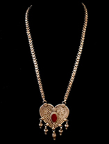 HeartShapedTurkmenNecklaceBR265.th