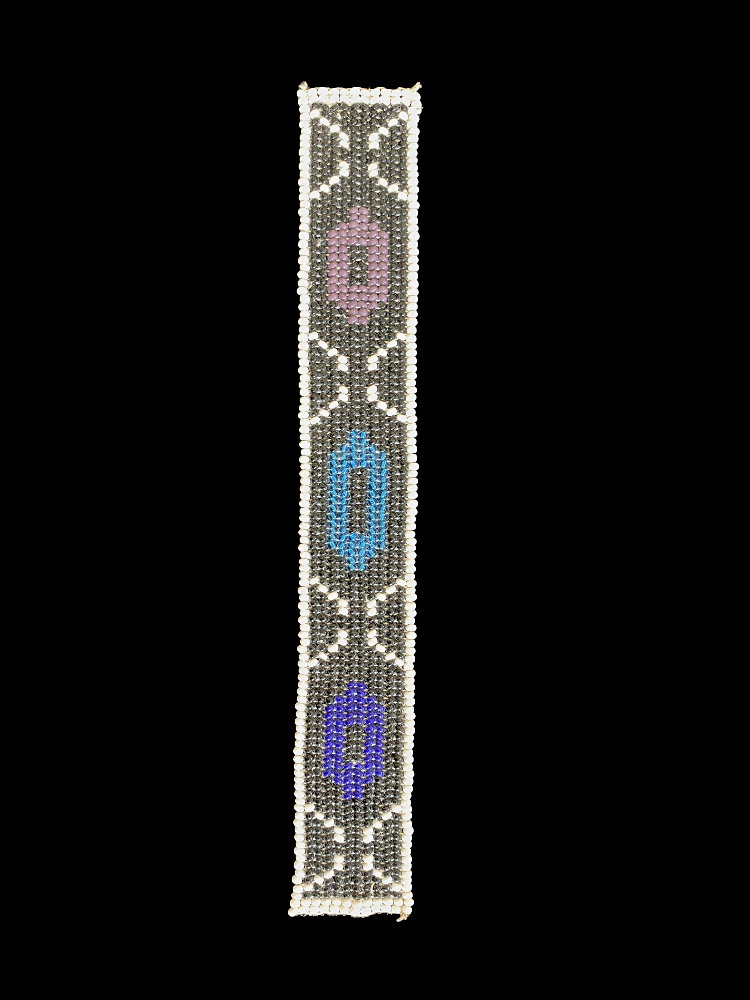 Beaded Trim Piece from Blanket - Ndebele People, South Africa