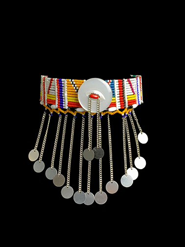 Maasai Beaded Choker - From the Angela Fisher Africa Adorned Collection