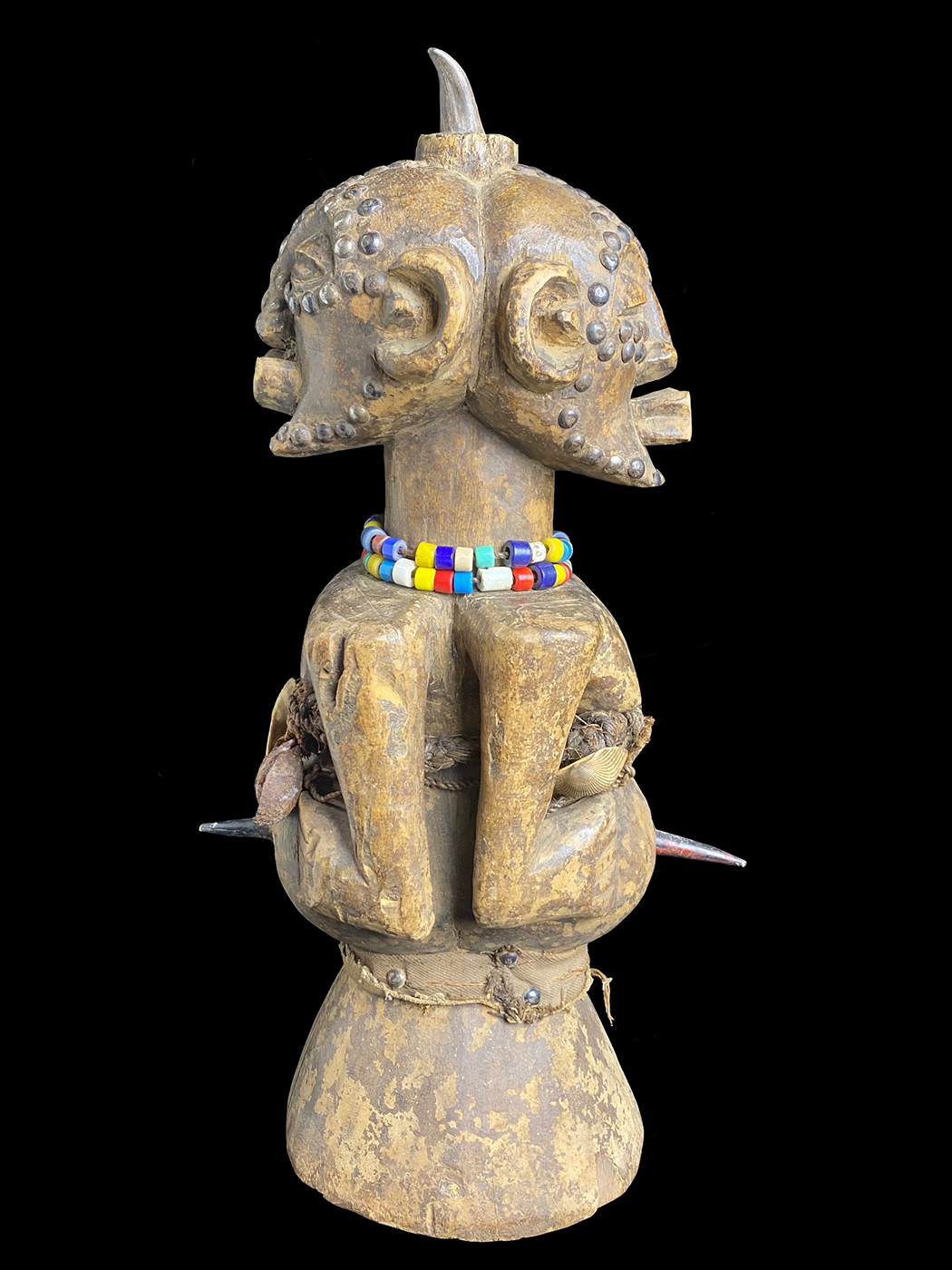 Janus Buganga Fetish - Songye People, D.R.Congo