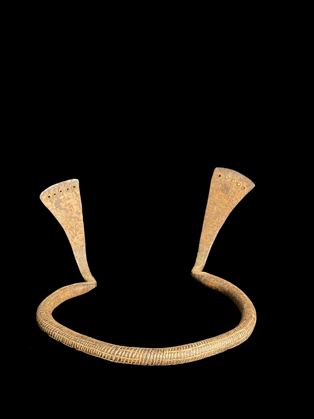 Prestige Neck Ring (Bousouli) - Fali and Tupuri People, Northern Cameroon/Nigeria/Chad - Sold