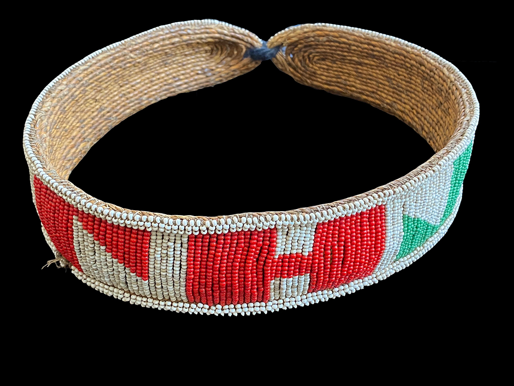 Beaded Izingcu Belt - Zulu People,South Africa