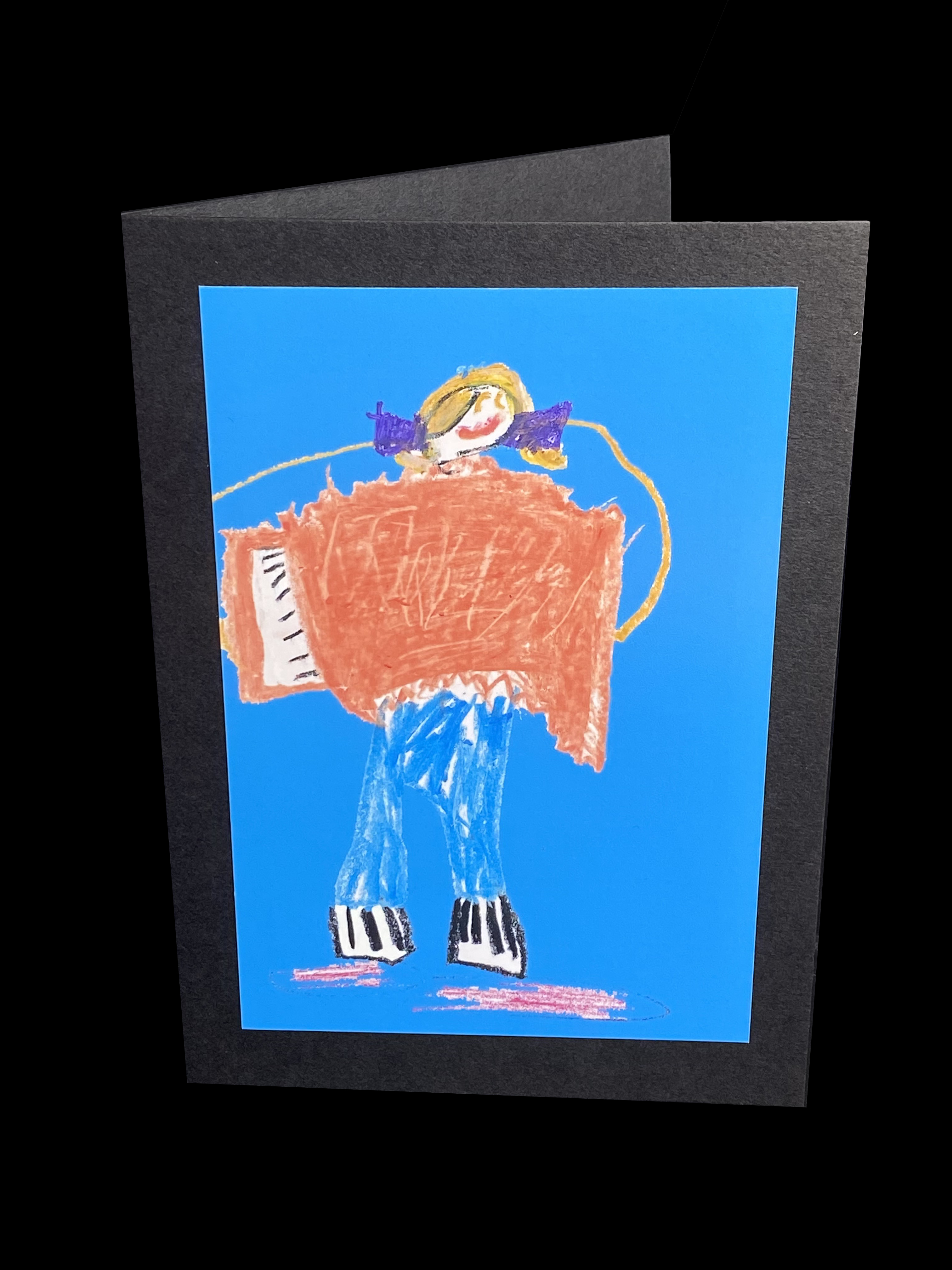 Accordion Player Card by Amy