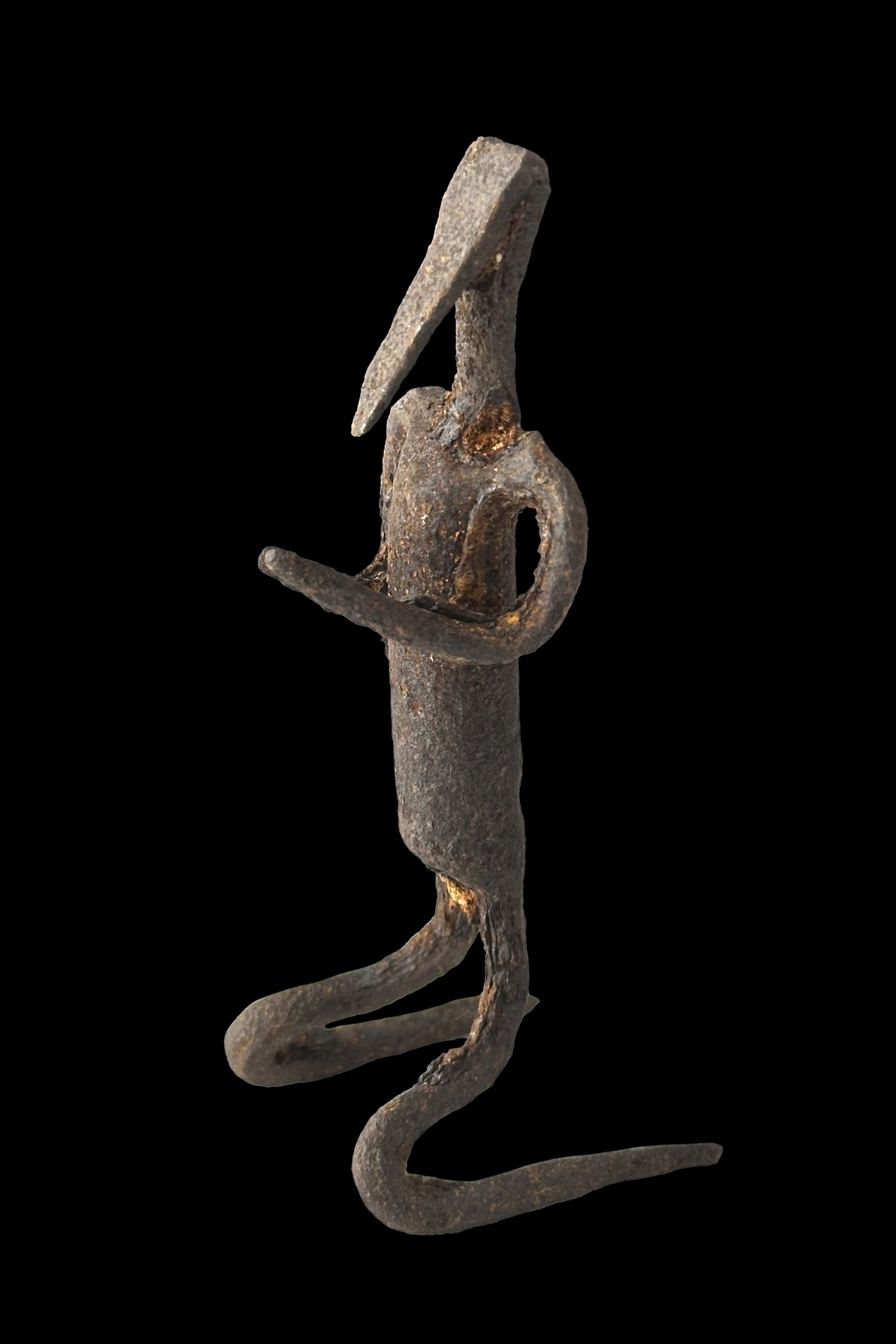Wrought Iron Figure - Bamana (Bambara) People, Mali