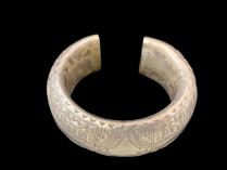 Hollow Silver Cuff Bracelet - Thailand - BR276 5