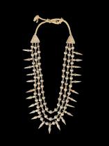 Tribal Silver Necklace from northern India - BR283 1