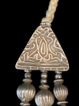 Tribal Silver Necklace from northern India - BR283 5