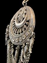 Magnificent old Tribal Silver Necklace , India - Sold 15