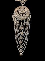 Magnificent old Tribal Silver Necklace , India - Sold 17