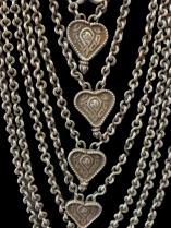 Magnificent old Tribal Silver Necklace , India - Sold 18