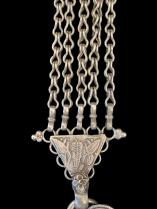 Magnificent old Tribal Silver Necklace , India - Sold 8