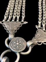 Magnificent old Tribal Silver Necklace , India - Sold 11