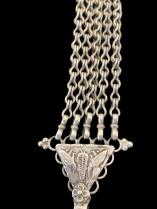 Magnificent old Tribal Silver Necklace , India - Sold 12