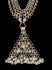 Tribal Silver Necklace with Triangular Pendant - India - BR284 2