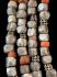 Mediterranean Coral and Tribal Silver Beads as-is, Berber People - Morocco - BR290 3