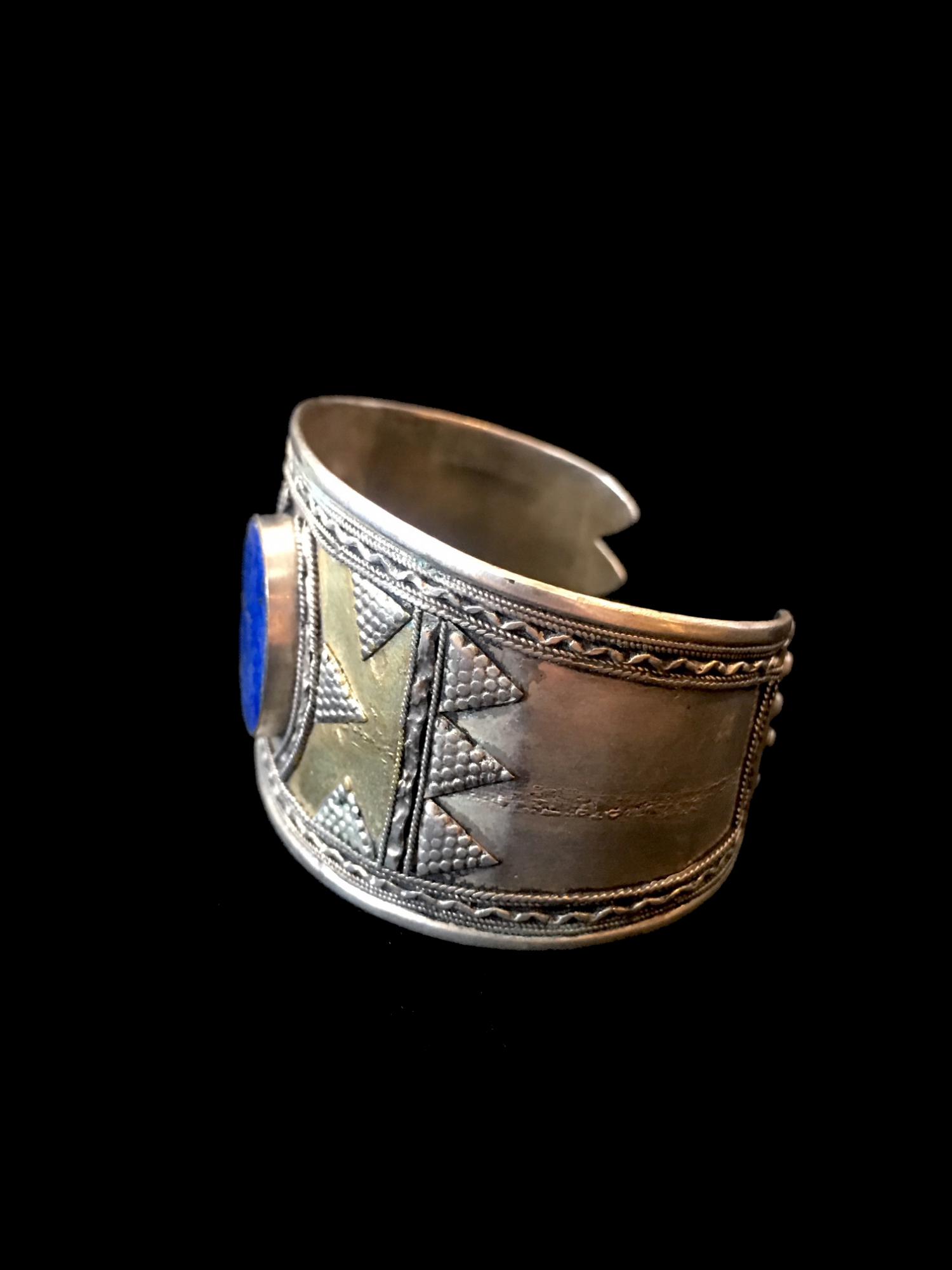 Lapis Lazuli Cuff (#3) - Central Asia