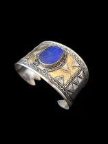 Lapis Lazuli Cuff (#3) - Central Asia 1