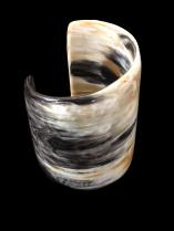 Asymmetrical horn cuff bracelet 1
