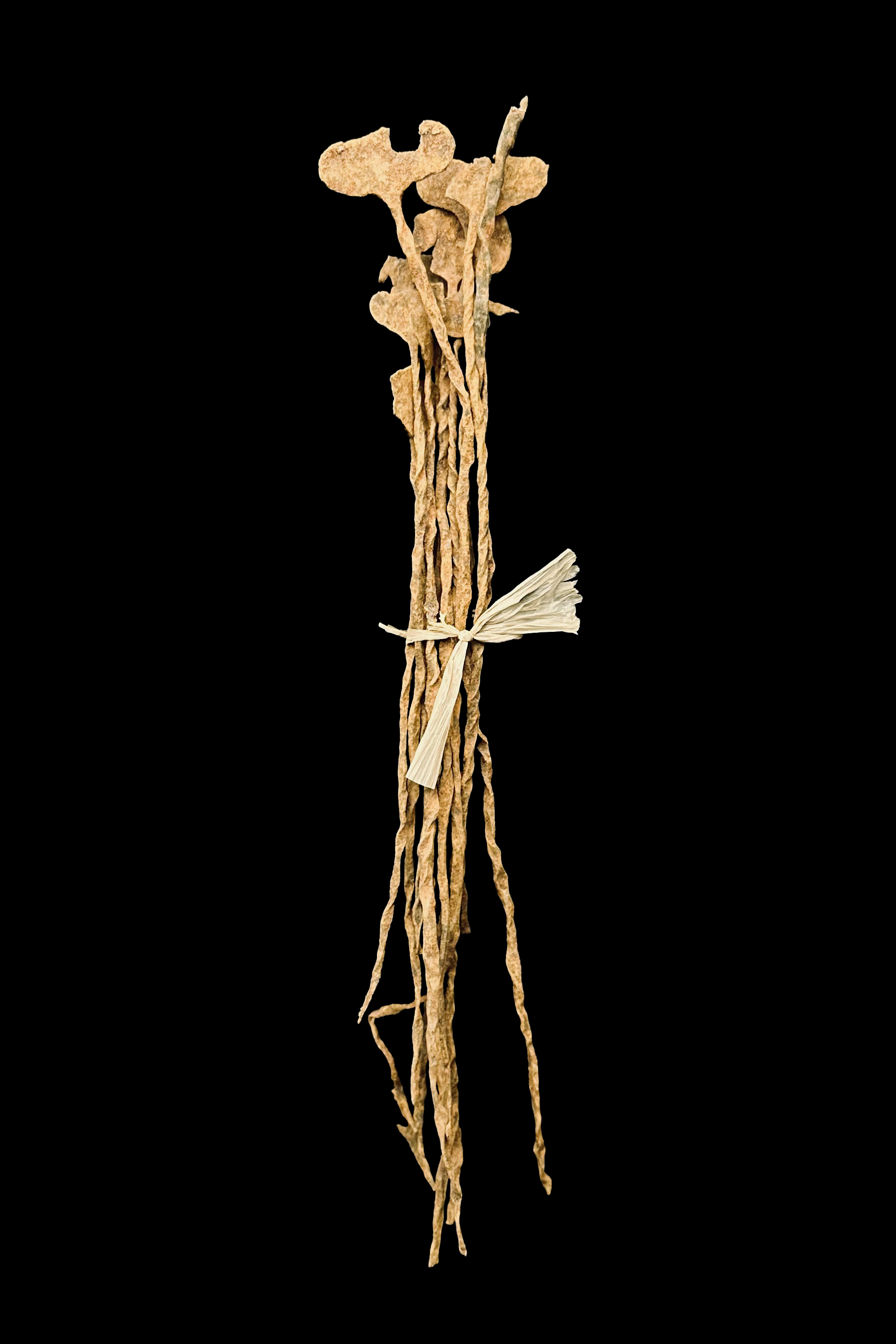 Bundle of 13 Kissi Pennies - Poro Societies, West Africa