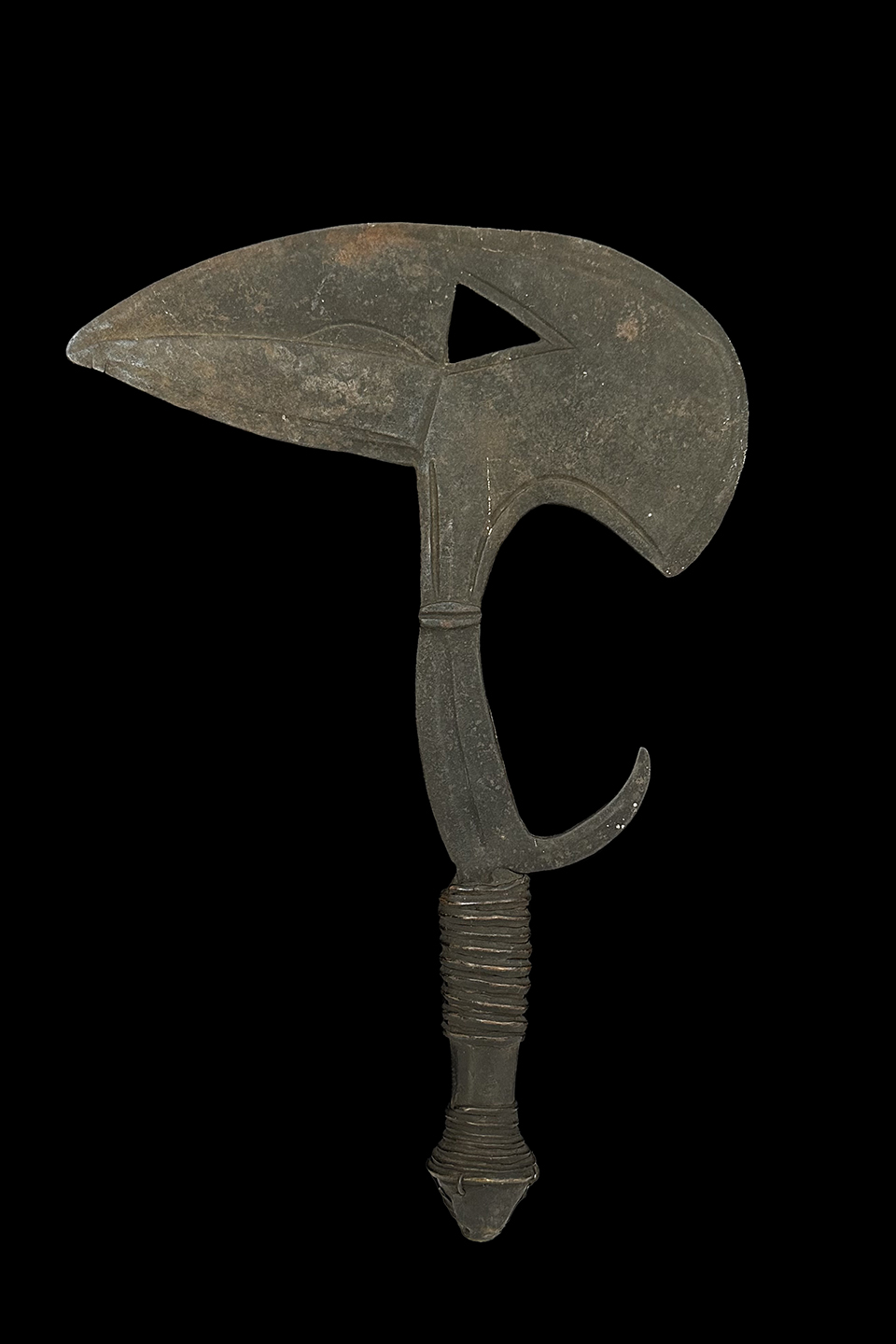 Birds head knife - Onzil or Musele, Kota or Nzabi People, Gabon - Sold