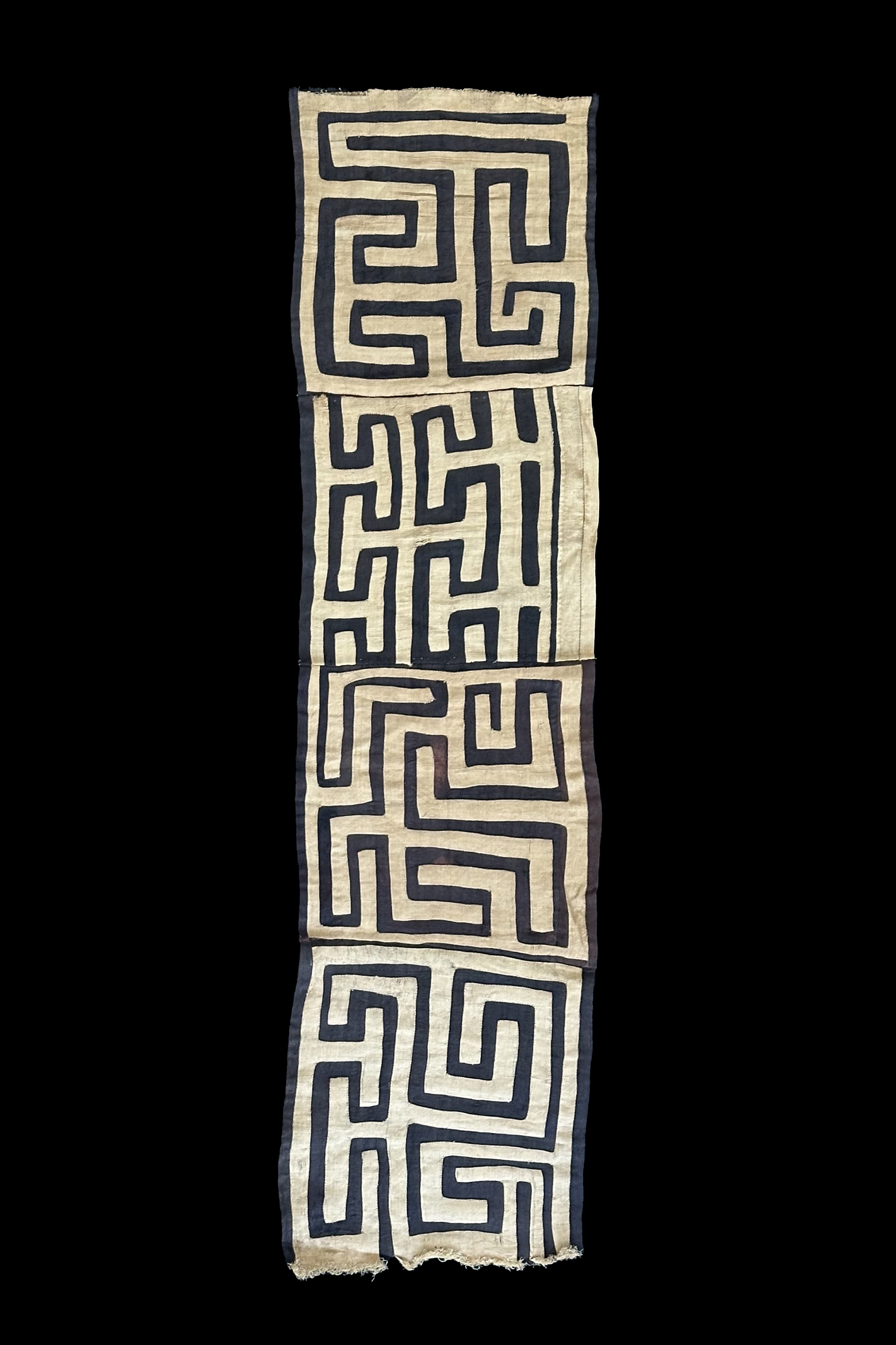 Kuba Raffia Cloth Skirt - Kuba People, D.R. Congo (B)