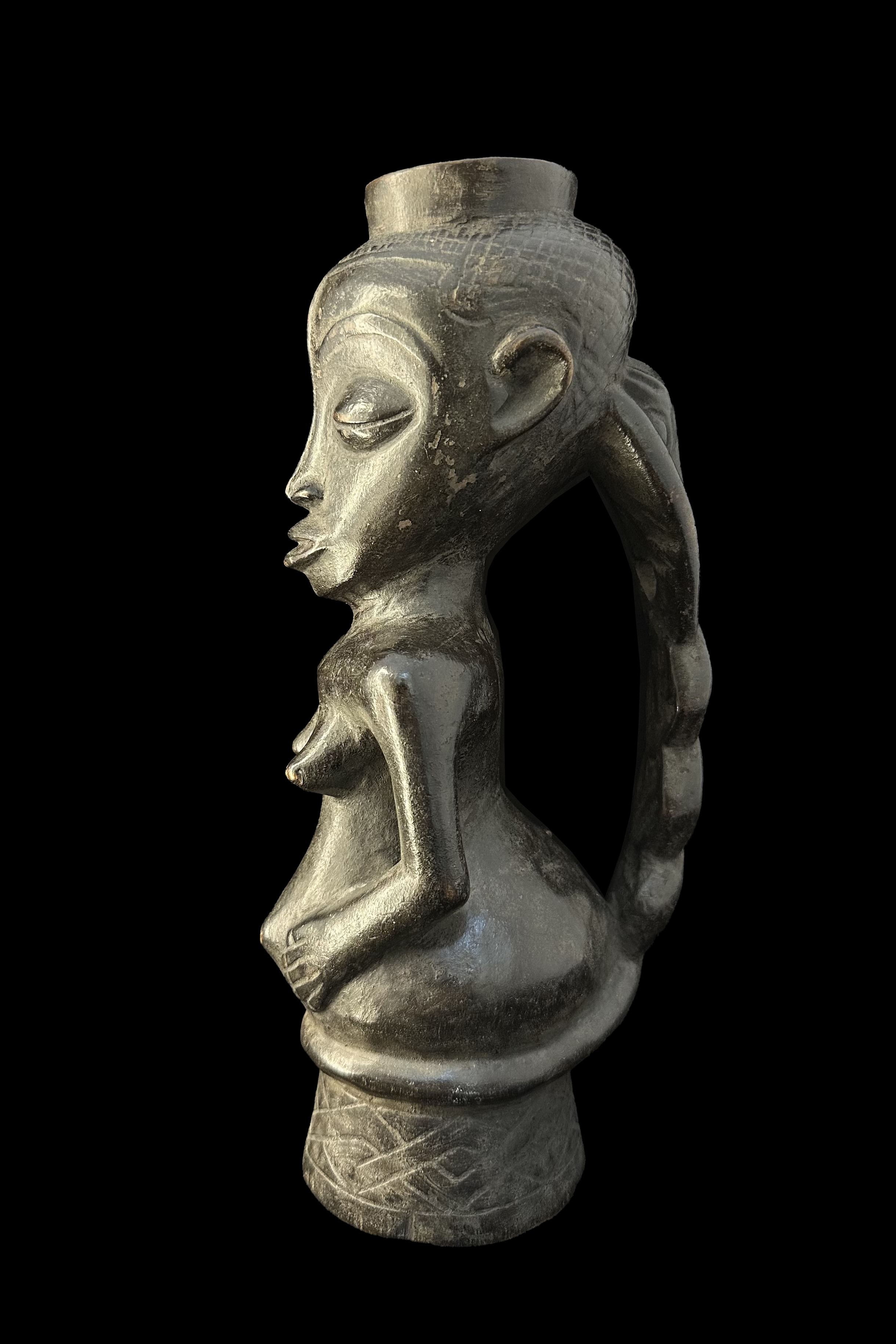 Wooden Cup - Kuba People, D.R. Congo