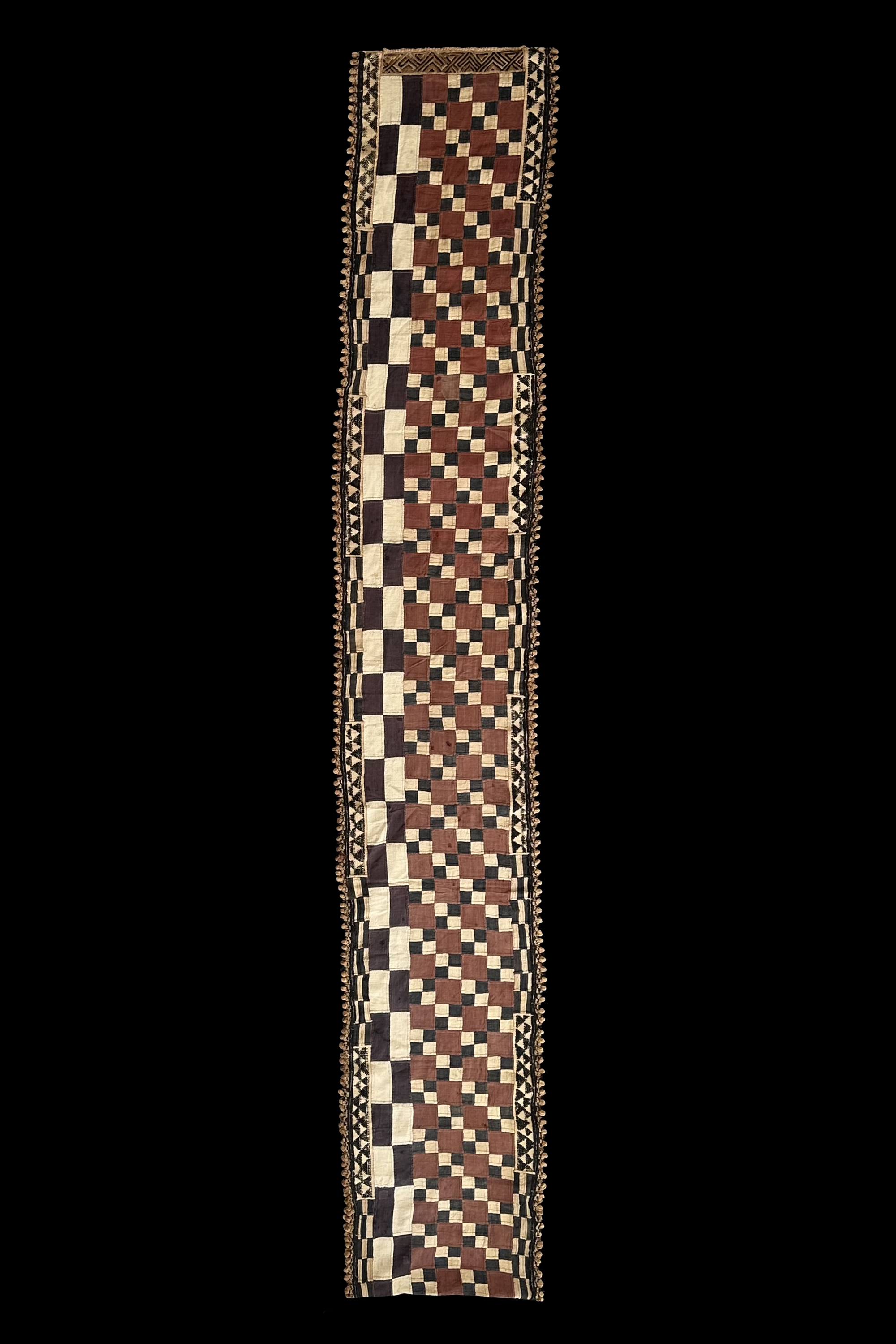 Kuba Raffia Cloth Skirt - Kuba People, D.R. Congo (J)