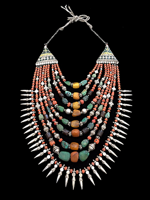 Multi-Strand Ladakh Necklace (#2) - India