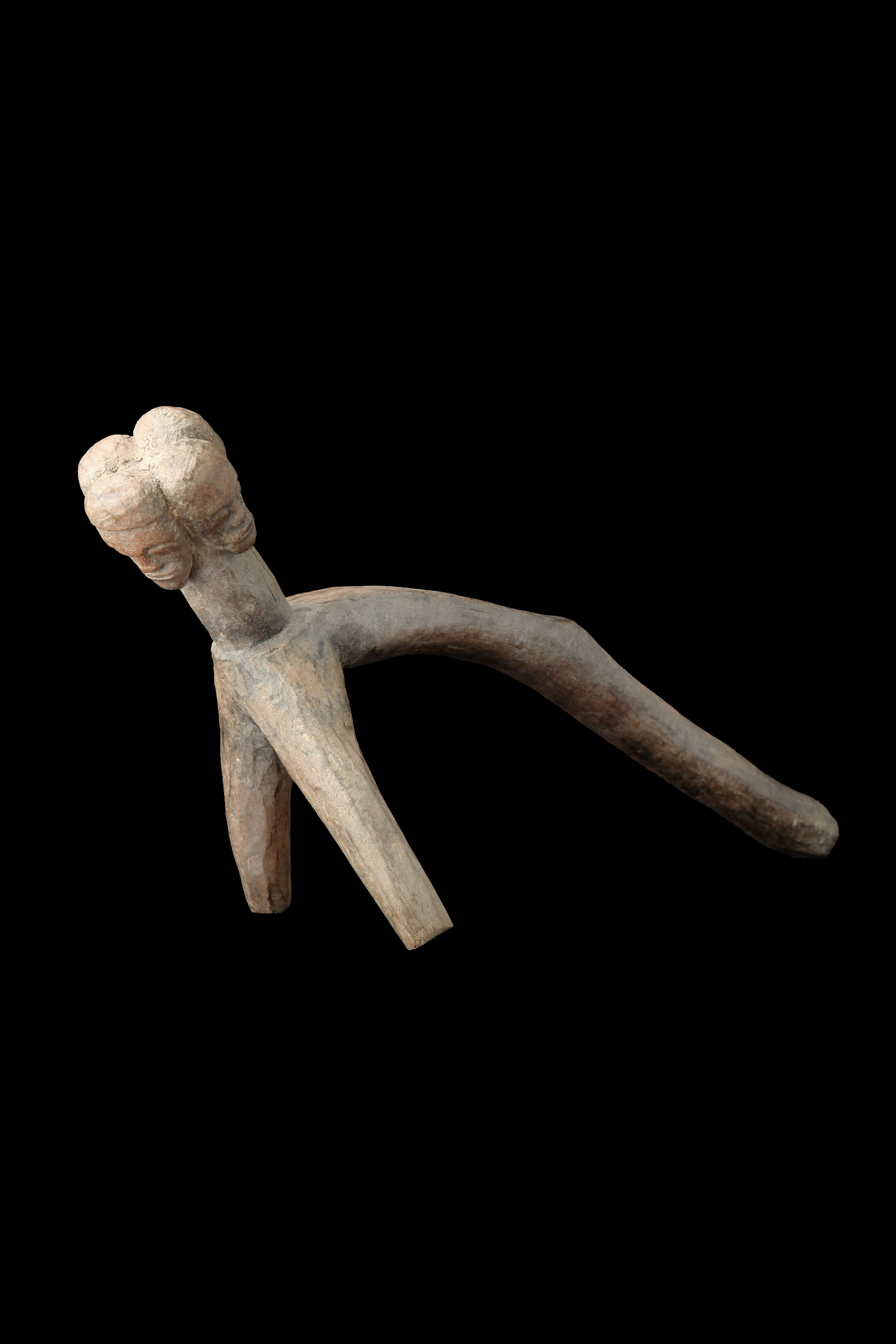 Anthropomorphic Headrest - Lobi People - Burkina Faso (5317)