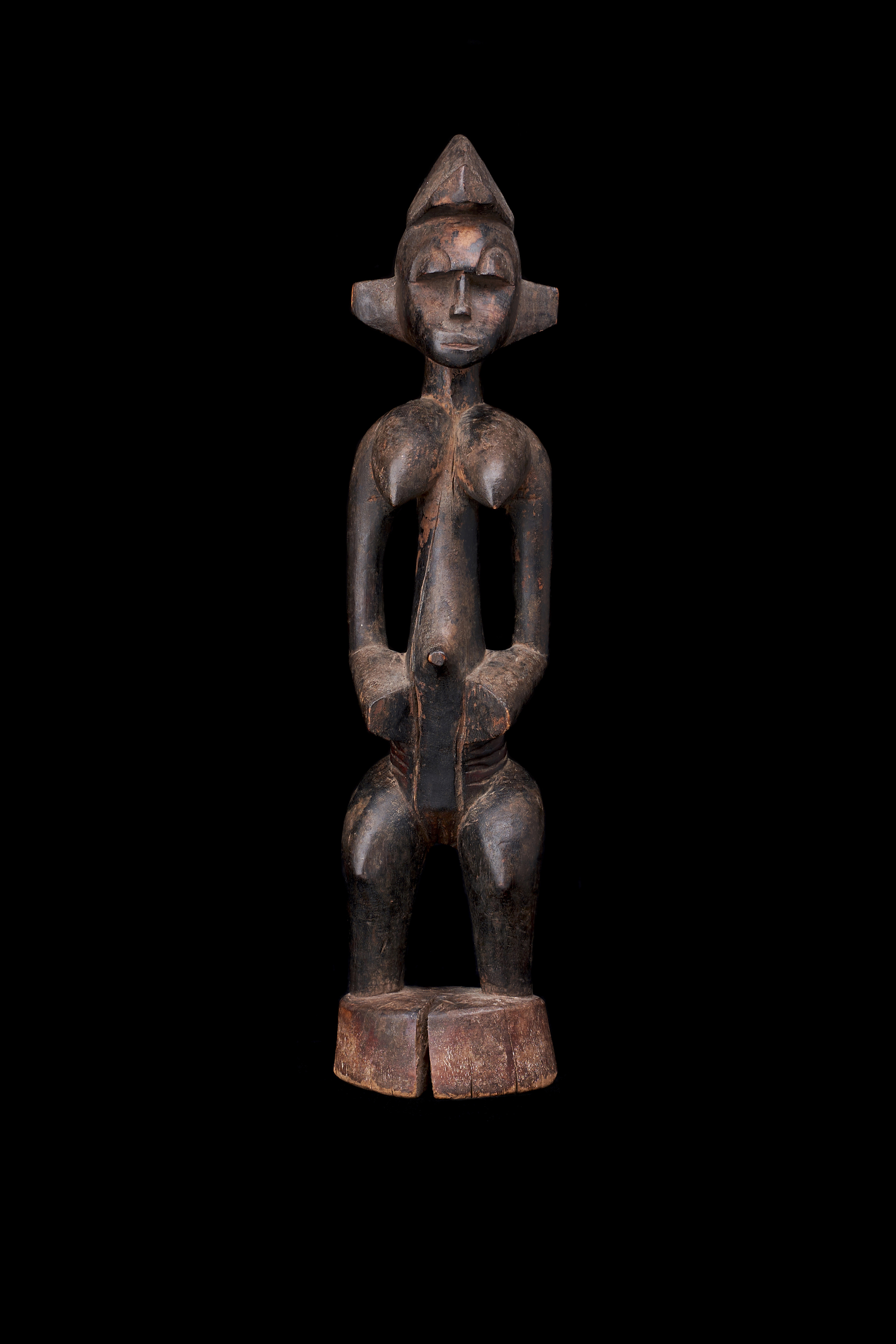 Wooden figure called Tugubele or Deble - Senufo People, Ivory Coast M29