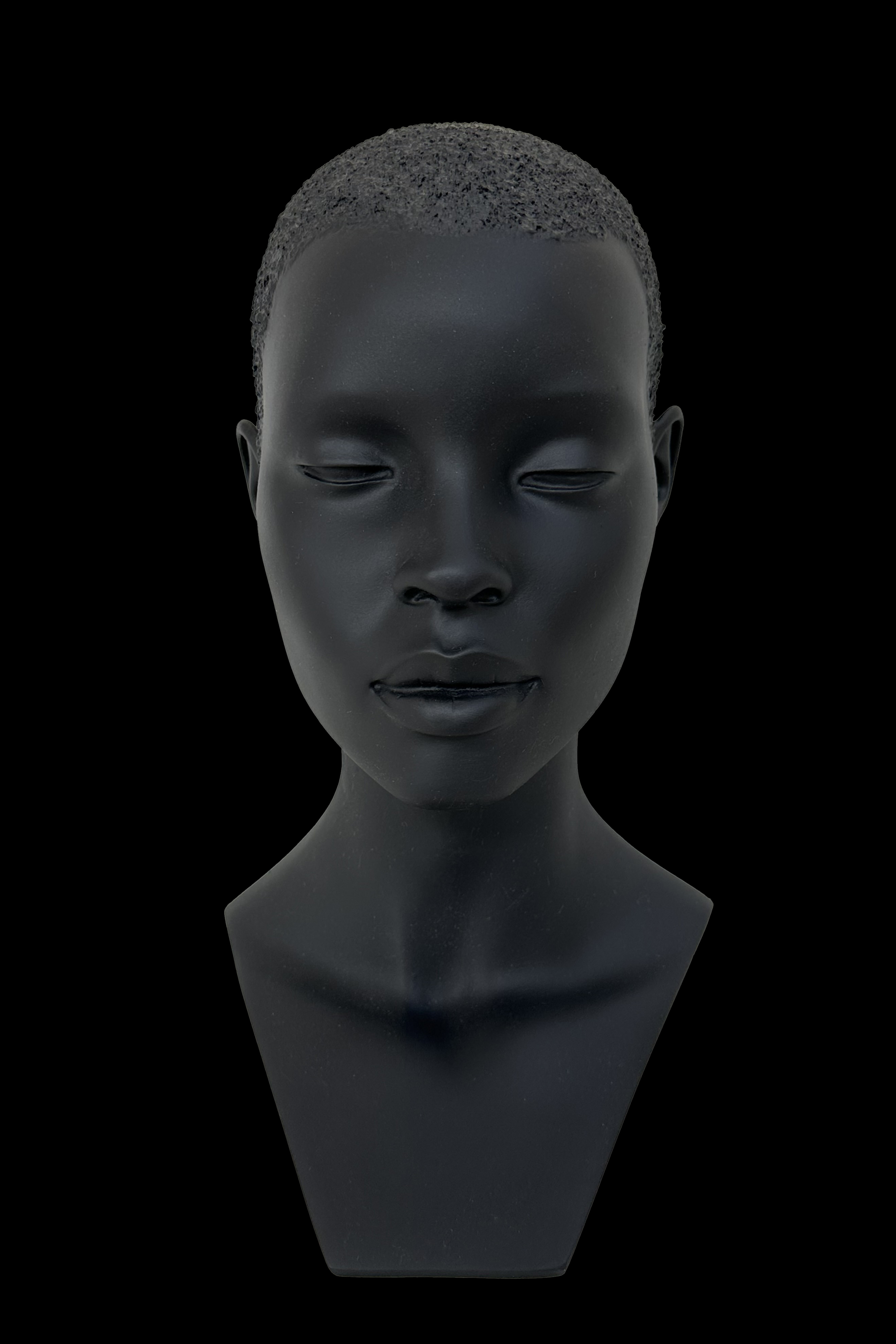 Black Mannequin Head 