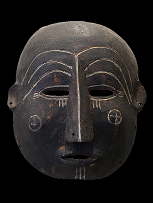 Sachihongo mask - Mbunda People - Zambia/Angola - SOLD