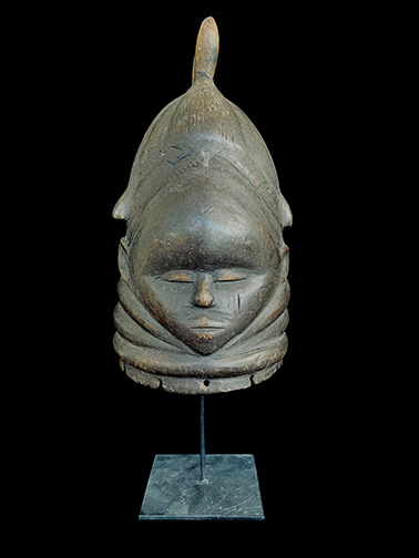 Sowo Mask - Sande Society, Mende people, Sierra Leone