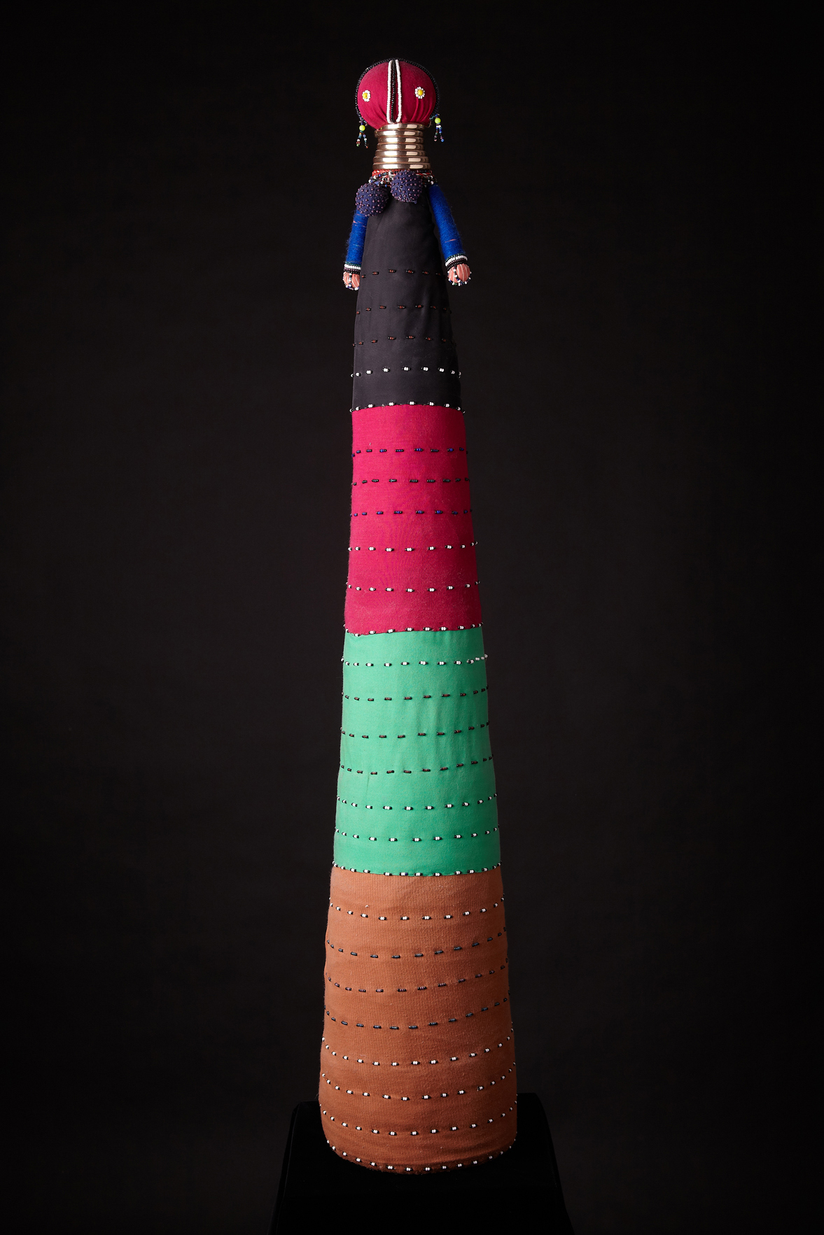 Colossal Ceremonial Courtship Doll - Ndebele people, South Africa