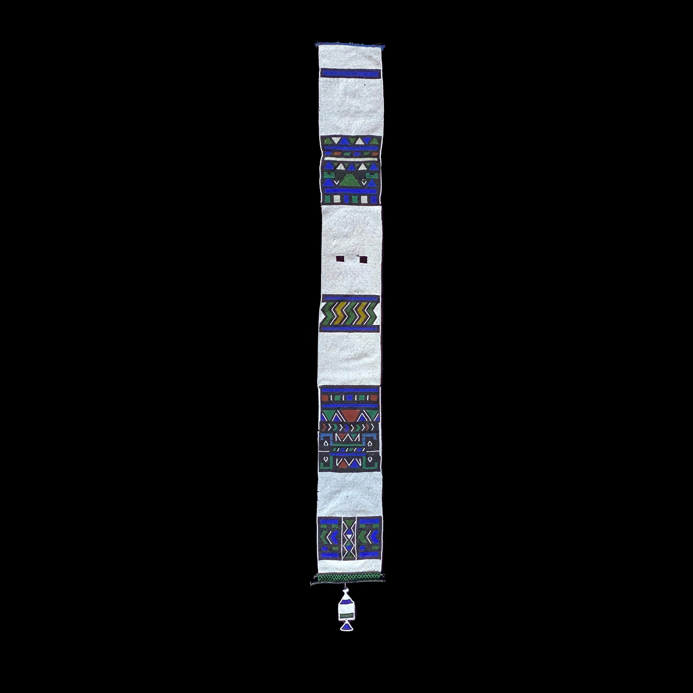 Beadwork | Ndebele Beaded Bridal Train 'Nyoga'