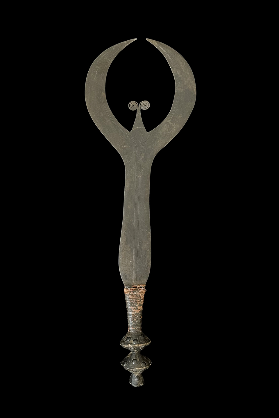 Chieftans knife - Ngulu - Ngombe, Ngala, Mondjembo or Nkundu Peoples, D.R. Congo