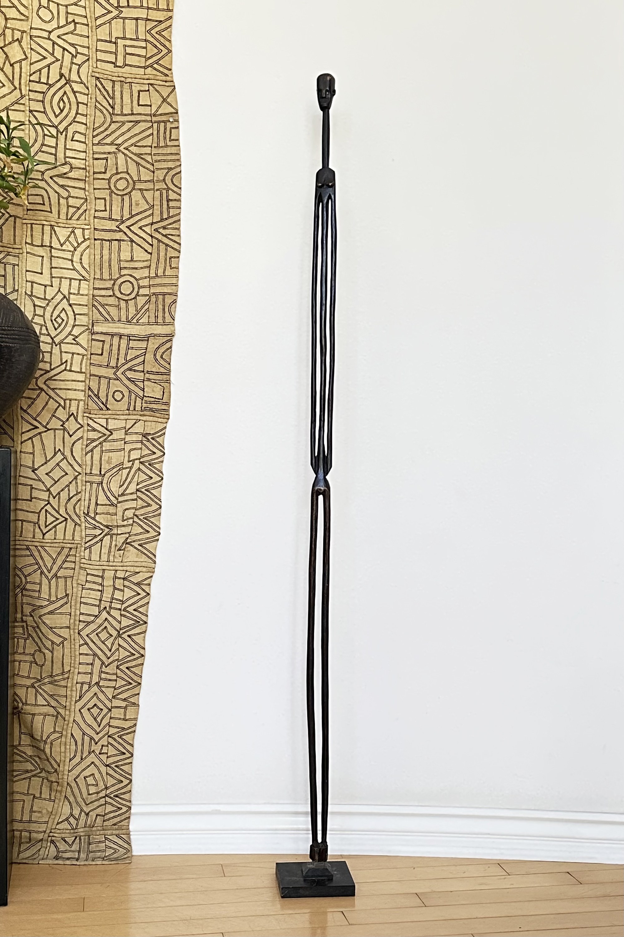 Wooden Figurative Staff - Nyamwezi People, Tanzania