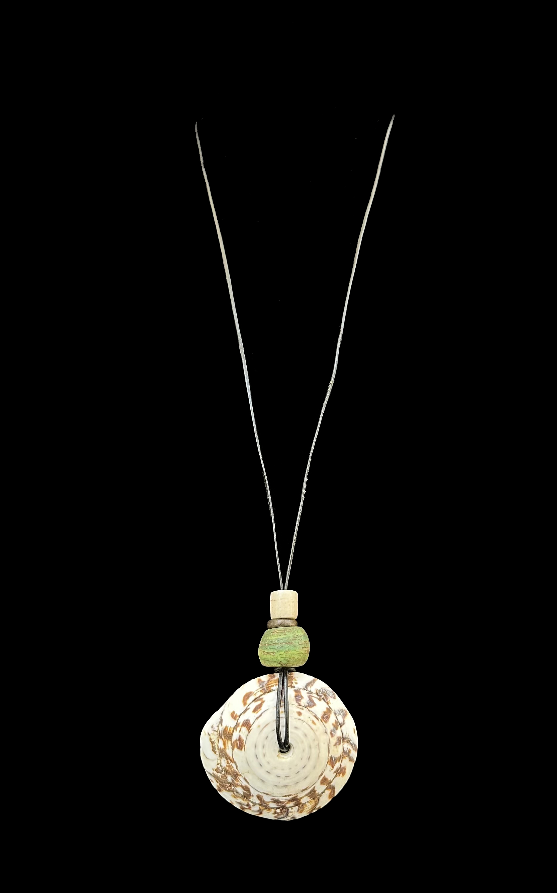 Conus Currency Shell Donut Necklace #1