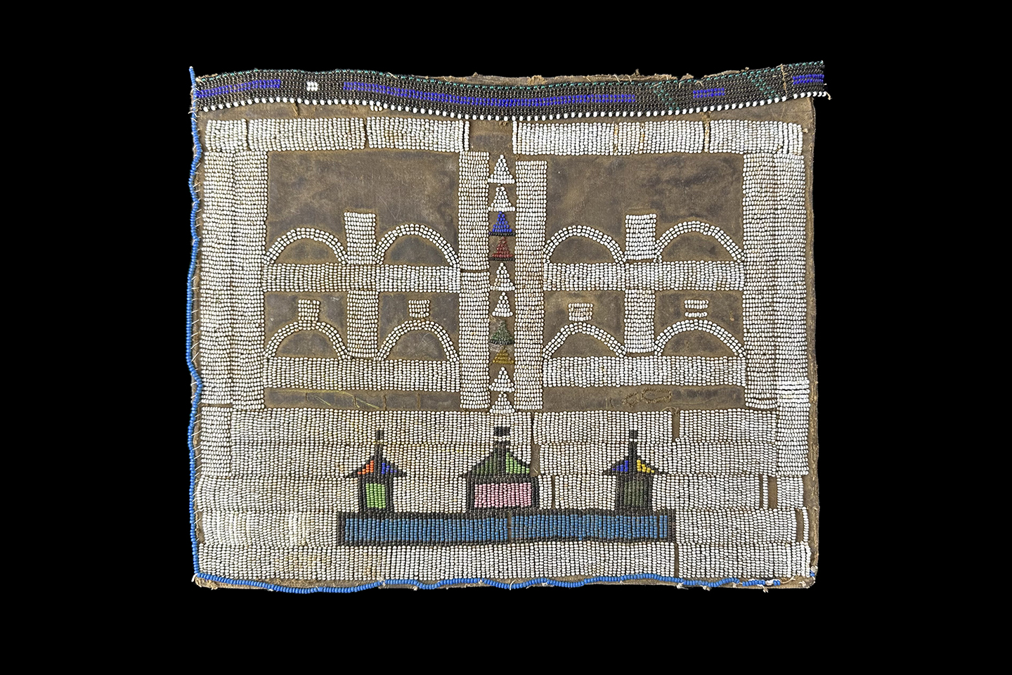  Pepetu Beaded Skirt - Ndebele People, South Africa - 3368