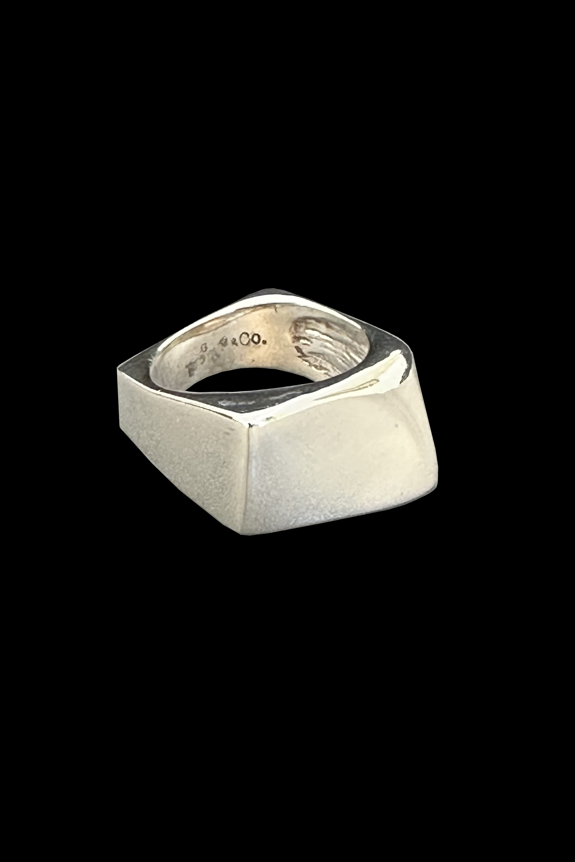 Wave Ring in Sterling Silver - Size 8